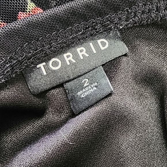 Torrid Maxi Mesh Bustier Dress - Picture 4 of 4